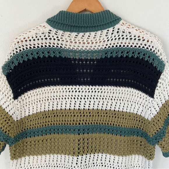 Zara Oversized Knit Polo Sweater - Picture 5 of 9